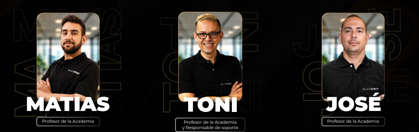 Equipo de profesores especialistas de BlackSheep Academy